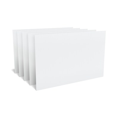 TRU RED™ 5 x 8 Index Cards, Blank, White, 100/Pack (TR51017)