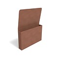 Staples® Expanding Wallet with Elastic Closure, Legal Size, Brown, 10/Box (TR422618)