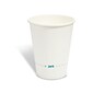 Perk™ Paper Hot Cups, 12 oz., White, 50/Sleeve, 10 Sleeves/Carton (PK59144CT)