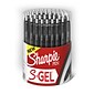 Sharpie S-Gel Retractable Gel Pen, Medium Point, Black Ink, 36/Pack (2096180)