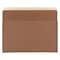 Smead Easy Grip Redrope File Pockets, 3-1/2 Expansion, Letter Size, Brown, 25/Box (73208)