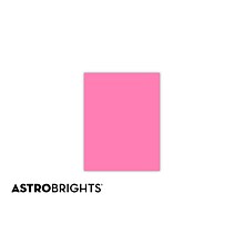 Astrobrights Colored Paper, 24 lbs., 8.5 x 11, Pulsar Pink, 500 Sheets/Ream (21031)