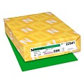 Astrobrights Colored Paper, 24 lbs., 8.5 x 11, Gamma Green, 500 Sheets/Ream (22541)