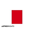 Astrobrights Colored Paper, 24 lbs., 8.5 x 11, Re-Entry Red, 500 Sheets/Ream (22551)