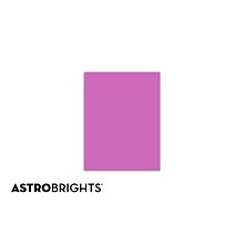 Astrobrights Colored Paper, 24 lbs., 8.5 x 11, Outrageous Orchid, 500 Sheets/Ream (21946)