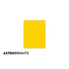 Astrobrights Colored Paper, 24 lbs., 8.5 x 11, Sunburst Yellow, 500 Sheets/Ream (WAU22591)