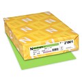 Astrobrights Colored Paper, 24 lbs., 8.5 x 11, Martian Green, 500 Sheets/Ream (21801)