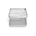 TRU RED™ Stackable Wire Mesh Accessory Holder, Silver (TR57572)