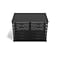 TRU RED™ 12-Compartment Metal Mesh File Organizer, Matte Black (TR57535)