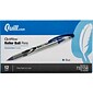 Quill Brand® Rollerball Pens, Fine Point, Blue, Dozen (32158-QL)