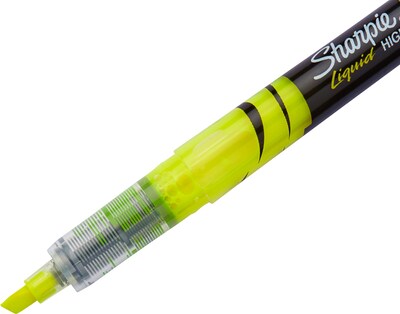 Sharpie Liquid Highlighter, Chisel Tip, Yellow (1754463)
