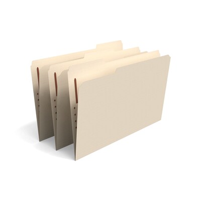 TRU RED™ Reinforced Classification Folder, 2 Expansion, Legal Size, Manila, 50/Box (TR18698)