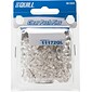 Quill Brand®  Push Pins, Clear, 100/Pack (11172-QC)