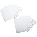 Quill Brand Notepad, 8.5 x 11, Wide Ruled, White, 50 Sheets/Pad, 12 Pads (RP811W)