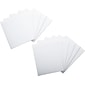 Quill Brand Notepad, 8.5" x 11", Wide Ruled, White, 50 Sheets/Pad, 12 Pads (RP811W)