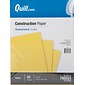 Quill Brand® 9" x 12" Construction Paper, Yellow, 50 Sheets/Pack (790837)