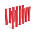 TRU RED™ Tank Permanent Markers, Chisel Tip, Red, 12/Pack (TR54538)