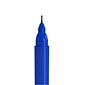TRU RED™ Permanent Markers, Ultra Fine Tip, Blue, 12/Pack (TR54537)