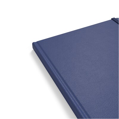 TRU RED™ Large Hard Cover Ruled Journal, Blue (TR55581)
