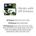 HP 564XL Black High Yield Ink Cartridge (CN684WN#140)