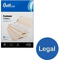 Quill Brand® Heavy-Duty Reinforced Assorted Tabs  2-Fastener Folders, Legal, Manila, 50/Box (737713)