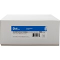 Quill Brand Gummed Security Tinted #8 Double Window Envelope, 3 5/8 x 8 5/8, White, 500/Box (69741