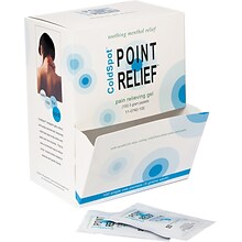 Point Relief™ ColdSpot™ Pain Reliever; 5 Gram Gel Pack, 100/Dispenser