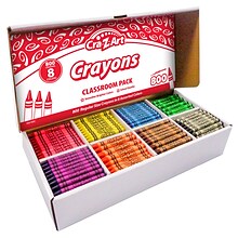 Cra-Z-Art Crayon Classroom Pack, Assorted Colors, 800/Pack (CZA740031)