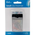 Quill Brand® Magnetic Paper Clip Holder, 100 Capacity, Black/Smoke (11524-QCC)