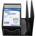 Quill Brand® Desktop Supply Organizer, Black Mesh (799342324)