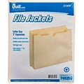 Quill Brand® File Jacket, 3 Expansion, Letter Size, Manila, 25/Pack (74925Q)