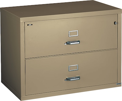 38 2-Drawer Fireproof Lateral File