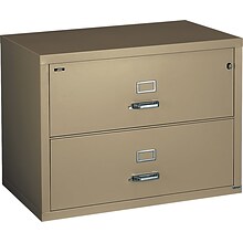 38 2-Drawer Fireproof Lateral File