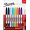 Sharpie Permanent Markers, Twin Tip, Assorted, 8/Pack (33861)