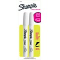 Sharpie Oil-Based Paint Markers, Medium Tip, White, 2/Pack (1782041)