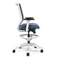 Union & Scale™ Lewis Mesh Back Computer and Desk Stool, Tool-Less Assembly, Carolina (UN55659-CC)