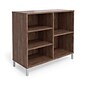 Union & Scale™ Essentials 5 Shelf 31H Laminate Bookcase, Espresso (UN56979)