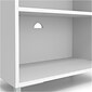 Union & Scale™ Essentials 3 Shelf 45"H Laminate Bookcase, White (UN56976)