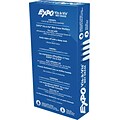 Expo Vis-à-Vis Wet Erase Markers, Fine Point, Blue, 12/Pack (16003)