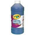 Crayola Artista Ii Liquid Tempera Paint Blue 32 Oz. [Pack Of 3] (3PK-54-3132-042)