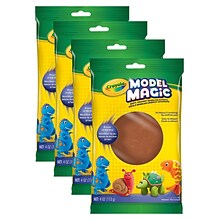 Crayola Model Magic Earth Tone 4 Oz. Each [Pack Of 4] (4PK-57-4459)