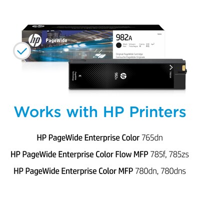 HP 982A Black Standard Yield Ink Cartridge (T0B26A)