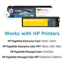 HP 981Y Yellow Extra High Yield Ink Cartridge (L0R15A)