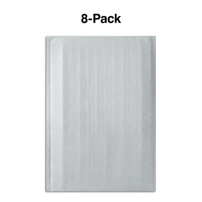 Quill Brand® Brand® 8.5"W x 11"L Peel & Seal Bubble Mailer, #2, 8/Pack (51627-CC)