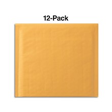 7.25W x 8L Peel & Seal Bubble Mailer, CD/DVD, 12/Pack (51577)