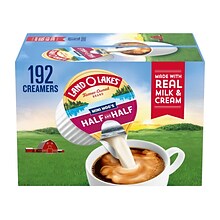 Land OLakes Mini-Moos Half and Half Liquid Creamer, 0.28 oz., 192/Carton (ORG100718)