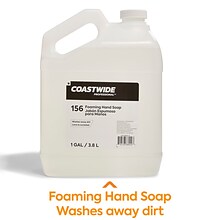 Coastwide Professional™ Foaming Hand Soap Refill, Honey Almond Scent, 1 Gal., 4/Carton (CW156RU01-AC