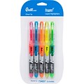 Quill Brand® Hype Liquid Pen Style Highlighters, Chisel Tip, Assorted, 5/Pack (34657-QL)