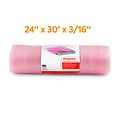 Staples 3/16 Anti-Static Bubble Roll, 24 x 30, AF23Pink (4069427)