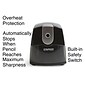 Staples® Desk Mate Light-Duty Electric Pencil Sharpener, Black (39668)